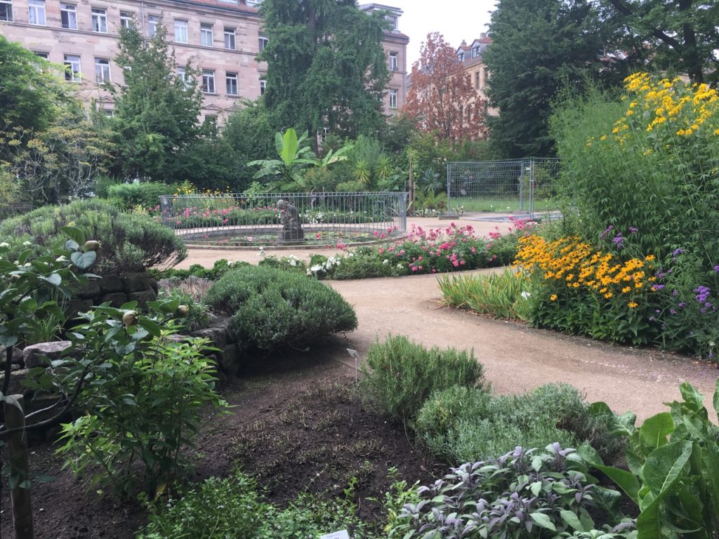 Der Botanische Schulgarten im Stadtpark Fürth